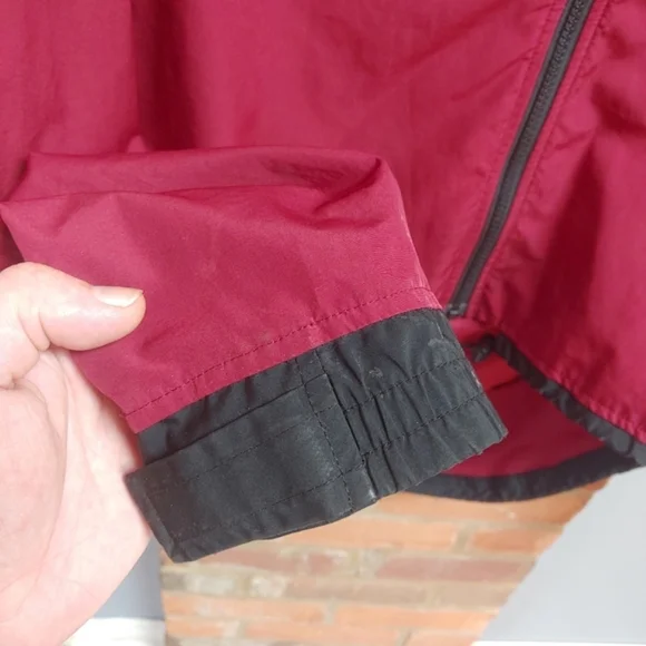 Red Jacket with Reflective Stripes - Picture 6 of 7